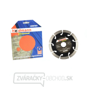 Diamantový segment číselníka 125x22,2x10mm Heidmann/čierny/(100/200) Náhľad