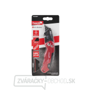 Skladací nôž FASTFOLD s lichobežníkovou čepeľou 60x19x0,6 mm SK2H TVARDY (10/60) Skladací nôž FASTFOLD s lichobežníkovou čepeľou 60x19x0,6 mm SK2H TVARDY (10/60) náhled