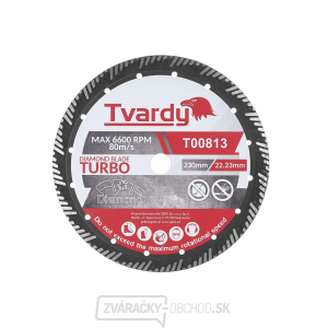 Turbo diamantový kotúč 230x15x22,23 mm (25) gallery main image