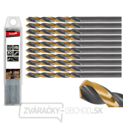 Čierno-zlatý vrták HSS do kovu 6,10 mm (10/100/1000) Čierno-zlatý vrták HSS do kovu 6,10 mm (10/100/1000) gallery main image