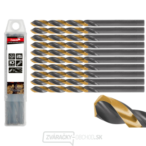 Čierno-zlatý vrták HSS do kovu 6,50 mm (10/50/500) Čierno-zlatý vrták HSS do kovu 6,50 mm (10/50/500) gallery main image