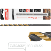 Čiernozlatý predĺžený vrták do kovu HSS M2 6,0 mm (1/100/400) Čiernozlatý predĺžený vrták do kovu HSS M2 6,0 mm (1/100/400) gallery main image