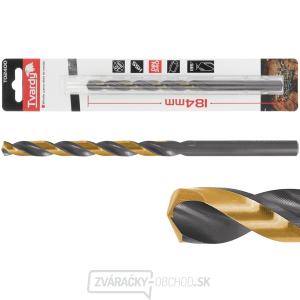 Čierno-zlatý predĺžený vrták do kovu HSS M2 10,0 mm (1/50/200) Čierno-zlatý predĺžený vrták do kovu HSS M2 10,0 mm (1/50/200) gallery main image