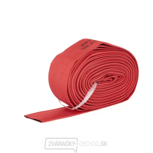 Červená lamelová hadica /fireman/ 2