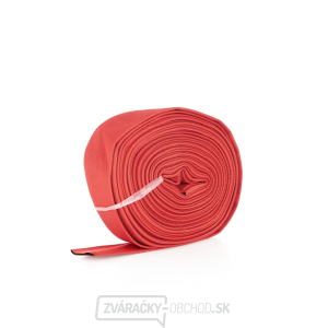 Červená lamelová hadica /fireman/ 2