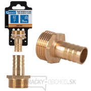 Mosadzná hadicová vsuvka 19 mm - 1 Mosadzná hadicová vsuvka 19 mm - 1