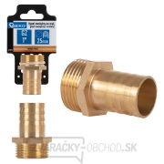 Mosadzná hadicová vsuvka 25 mm - 1 Mosadzná hadicová vsuvka 25 mm - 1