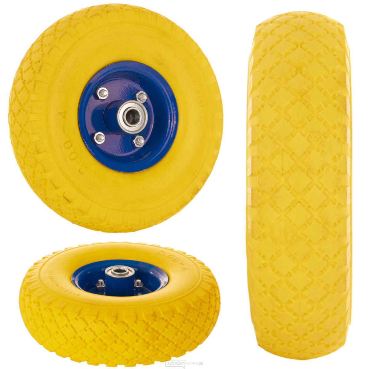 Koleso pre vozík 3.00-4 PU/plné/(10)