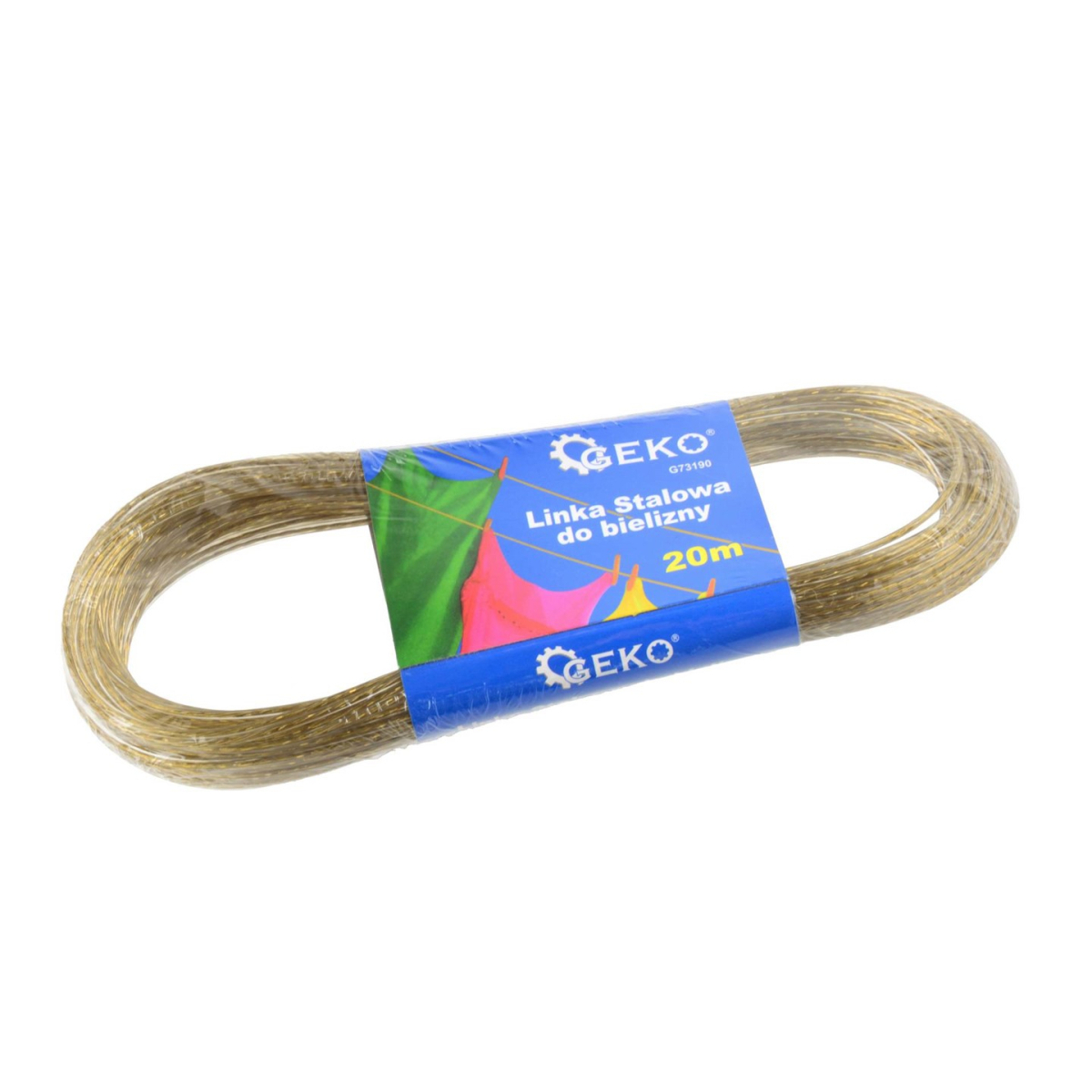 Oceľové lano na spodnú bielizeň 2 mm x 20 m (48)