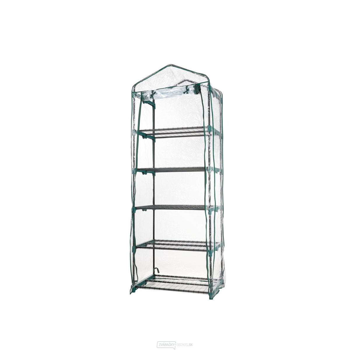 Mini záhradný skleník - balkón 5 políc (1)