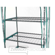 Mini záhradný skleník - balkón 5 políc  Náhľad