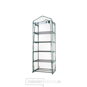 Mini záhradný skleník - balkón 5 políc (1) Mini záhradný skleník - balkón 5 políc (1) gallery main image