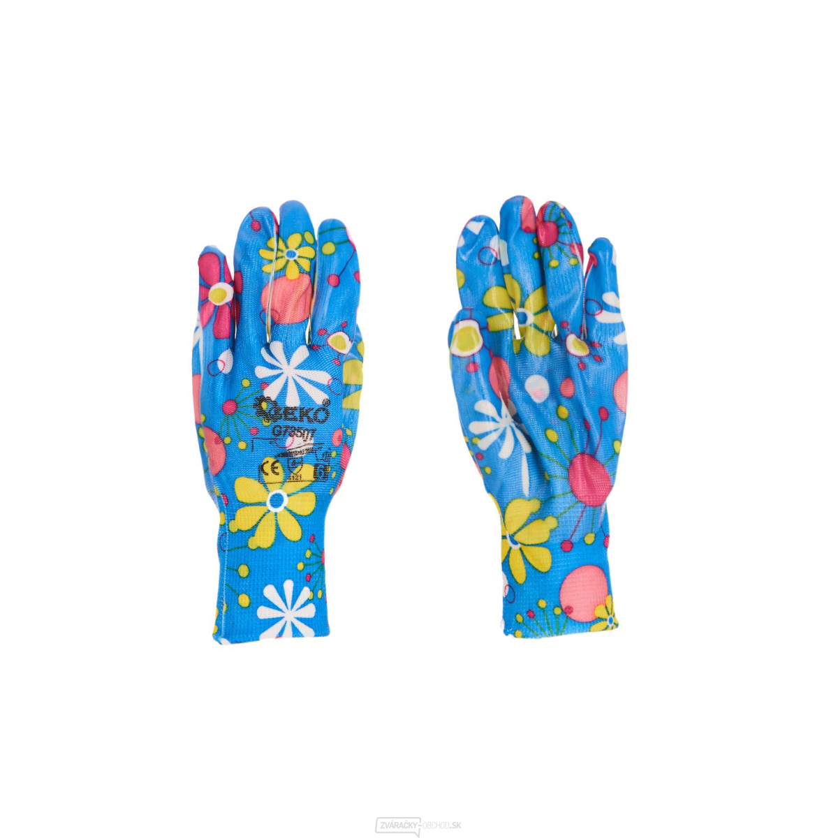Dámske záhradné pracovné rukavice r.6 (12/300)