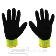 ZELENÉ zateplené zimné pracovné rukavice veľkosť 9 (12/480) Náhľad