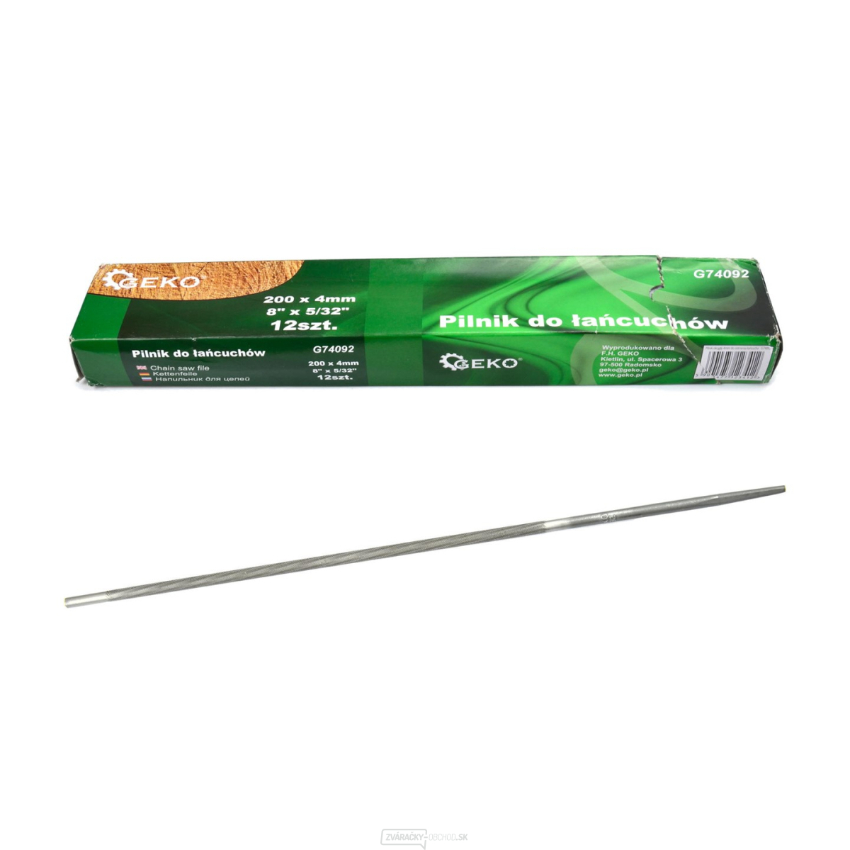 Okrúhly pilník 4 mm na ostrenie reťaze (12/600) Okrúhly pilník 4 mm na ostrenie reťaze (12/600) gallery main image