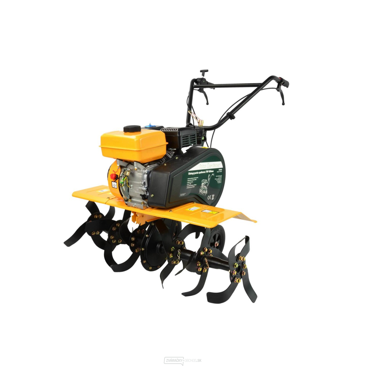 Rotačný kultivátor GEKO G84002, 7HP 85 cm, benzínový