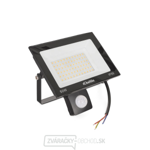 LED reflektor 50W s detektorom pohybu - studená biela 6500K (20) gallery main image