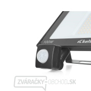LED reflektor 100W s detektorom pohybu - studená biela 6500K  náhled