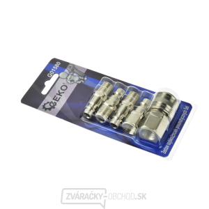 Sada pneumatických rýchlospojok 5el.  (100) Sada pneumatických rýchlospojok 5el.  (100) gallery main image