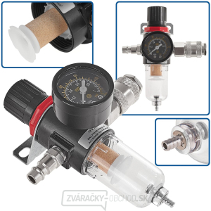 Dehydrátor so vzduchovým filtrom + 1/4 Dehydrátor so vzduchovým filtrom + 1/4