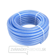 Technická hadica 19x3mm, zosilnená trans. modrá 1mb /25m (1) gallery main image