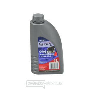 Kompresorový olej L-DAA100 GEKO 1L(12) Kompresorový olej L-DAA100 GEKO 1L(12) gallery main image