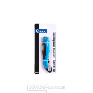 Skladací nôž - pero s karabínou (120) Skladací nôž - pero s karabínou (120) gallery main image