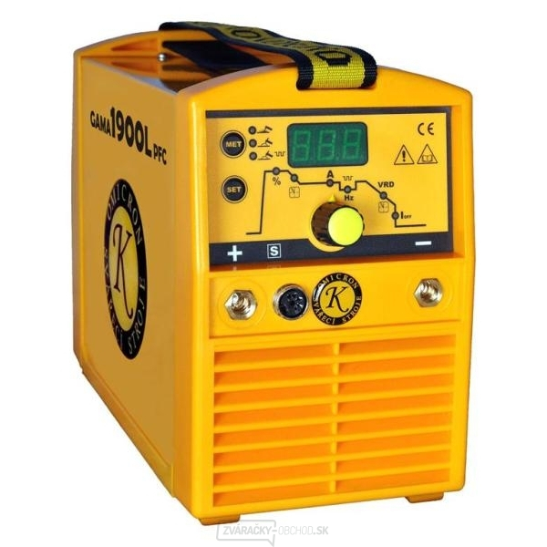 Zvárací invertor GAMA 1900L PFC