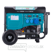 Elektrocentrála benzínová a plynová (LPG/NG) 17HP/8,2kW, elektrický štart, ATS ready, podvozok Náhľad