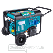 Elektrocentrála benzínová a plynová (LPG/NG) 17HP/8,2kW, elektrický štart, ATS ready, podvozok Elektrocentrála benzínová a plynová (LPG/NG) 17HP/8,2kW, elektrický štart, ATS ready, podvozok gallery main image