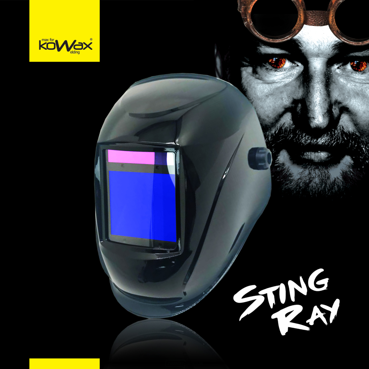 Laserová samostmievacia zváracia kukla KOWAX® StingRay-Y