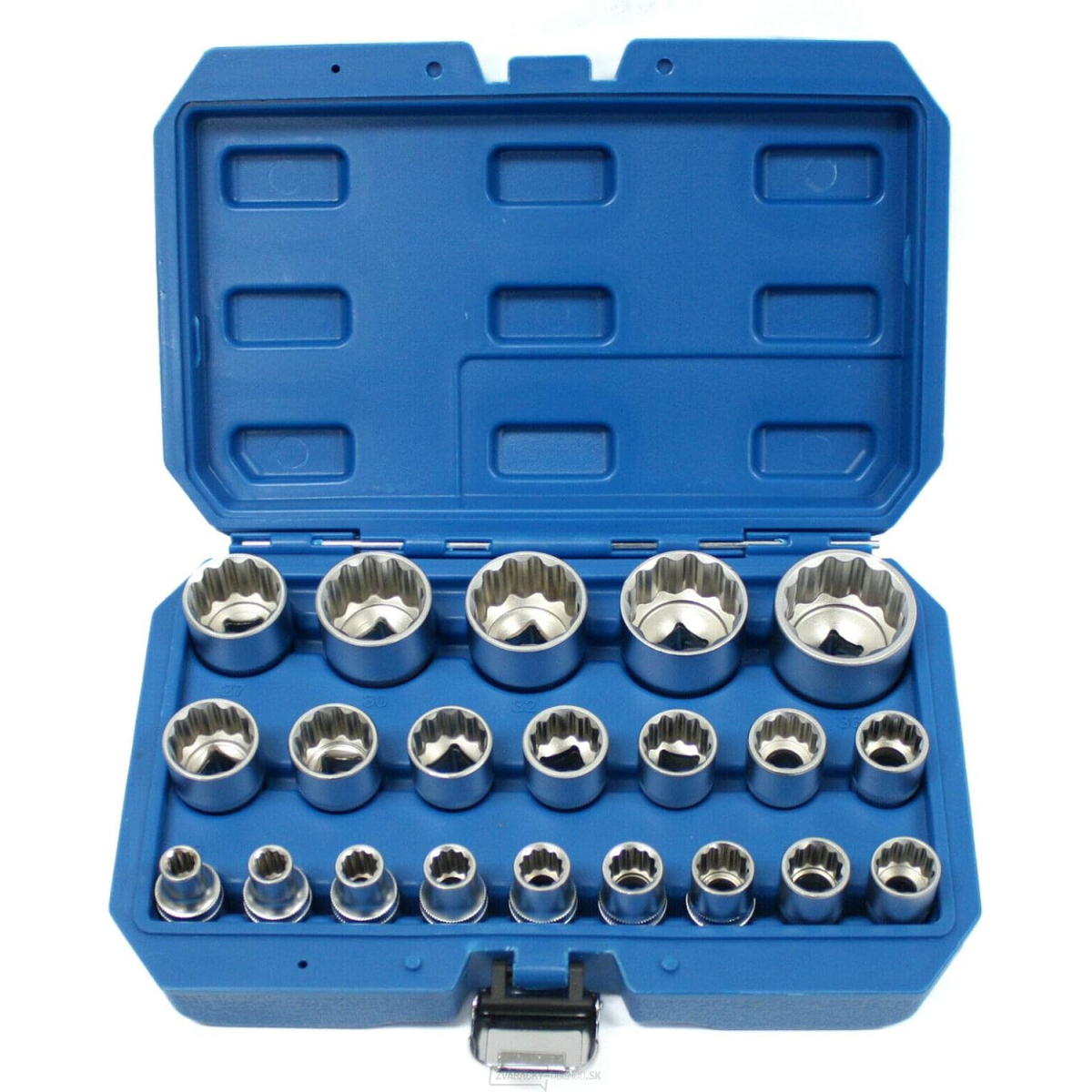 Súprava dvanásťhranných hlavíc | Nástrčné kľúče | Gola orechy | Matabro MB-SOC01, 8 - 36 mm 1/2
