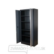 Dvojdverová vysoká skriňa Matabro MB-TGB1336 | 4 police | 915x458x2000 mm Náhľad