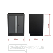 Dvojdverová skrinka Matabro MB-TGC1300 | 1 polica | 680x458x910 mm náhled