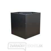 Rohová jednodverová dielenská skrinka Matabro MB-TGC1300B | 1 polica | 864x864x910 mm náhled