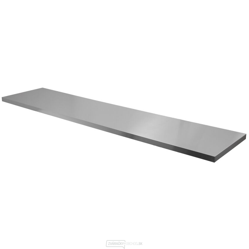 Nerez pracovná doska do zostavy dielenského nábytku Matabro MB-TGW80S | 2045x465x40 mm