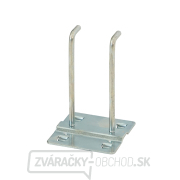 Dvojitý háčik do dierovanej dosky Matabro MB-LT17-53A | 87 mm Náhľad