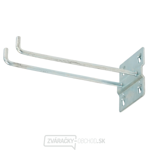 Dvojitý háčik do dierovanej dosky Matabro MB-LT17-53B | 150 mm Dvojitý háčik do dierovanej dosky Matabro MB-LT17-53B | 150 mm gallery main image