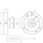Upínacie puzdro ER 25 (krátky kužeľ) Náhľad