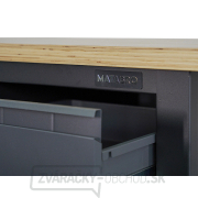 Pracovný dielenský stôl Matabro MB-TSK5403-L | 3 zásuvky | 1 polica | 1200 x 600 x 860 - 900 mm náhled