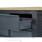 Pracovný dielenský stôl Matabro MB-TSK5406-L | 6 zásuviek | 1200 x 600 x 860 - 900 mm náhled