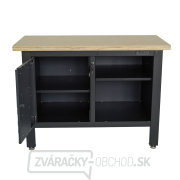 Pracovný dielenský stôl Matabro MB-TSK5410-L | 1 skrinka | 1 polica | 1200 x 600 x 860 - 900 mm Náhľad