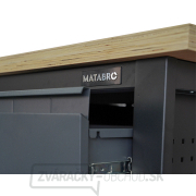 Pracovný dielenský stôl Matabro MB-TSK7513-L | 3 zásuvky | 1 skrinka | 1 polica | 1690 x 600 x 860 - 900 mm Pracovný dielenský stôl Matabro MB-TSK7513-L | 3 zásuvky | 1 skrinka | 1 polica | 1690 x 600 x 860 - 900 mm náhled