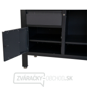 Pracovný dielenský stôl Matabro MB-TSK7522-L | 2 zásuvky | 2 skrinky | 1 polica | 1690 x 600 x 860 - 900 mm Pracovný dielenský stôl Matabro MB-TSK7522-L | 2 zásuvky | 2 skrinky | 1 polica | 1690 x 600 x 860 - 900 mm náhled
