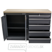 AKČNÝ SET Dielenská skrinka MB-TGC1305 a MB-TGC1300 s drevenou pracovnou doskou MB-TGW53 Náhľad