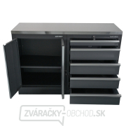 AKČNÝ SET Dielenská skrinka MB-TGC1305 a MB-TGC1300 s nerezovou pracovnou doskou MB-TGW53S Náhľad