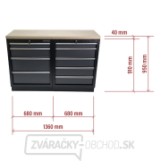 AKČNÝ SET Dielenská skrinka MB-TGC1305 a MB-TGC1304 s drevenou pracovnou doskou MB-TGW53 AKČNÝ SET Dielenská skrinka MB-TGC1305 a MB-TGC1304 s drevenou pracovnou doskou MB-TGW53 náhled