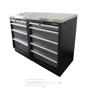 AKČNÝ SET Dielenská skrinka MB-TGC1305 a MB-TGC1304 s nerezovou pracovnou doskou MB-TGW53S AKČNÝ SET Dielenská skrinka MB-TGC1305 a MB-TGC1304 s nerezovou pracovnou doskou MB-TGW53S gallery main image