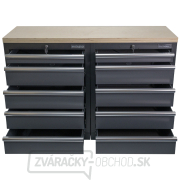 AKČNÝ SET Dielenské skrinky MB-TGC1305 s drevenou pracovnou doskou MB-TGW53 Náhľad