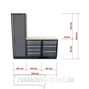 AKČNÝ SET Zostava 3 ks dielenského nábytku SET-CA01012 s drevenou pracovnou doskou MB-TGW53 AKČNÝ SET Zostava 3 ks dielenského nábytku SET-CA01012 s drevenou pracovnou doskou MB-TGW53 náhled